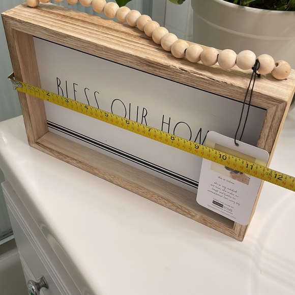 Rae Dunn BLESS OUR HOME wood Sign - Picture 7 of 10